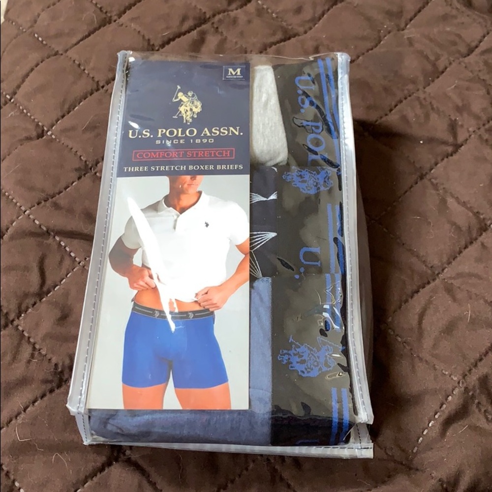 U.S Polo Assn. comfort stretch boxer briefs